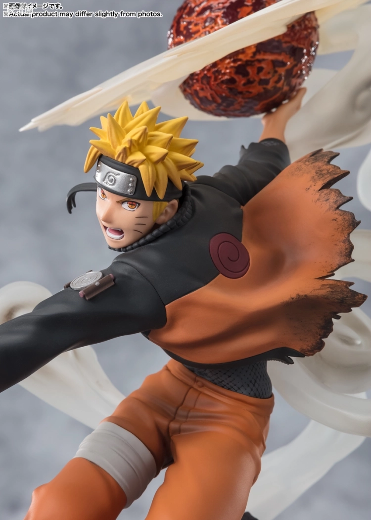 Figuarts ZERO 超激战-EXTRA BATTLE系列 漩涡鸣人 -仙法·熔遁螺旋手里剑- - 图片