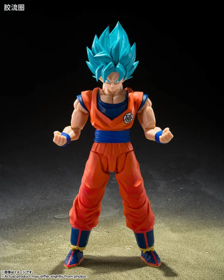 SHF 龙珠系列 超级赛亚人之神之超级赛亚人孙悟空〈超越极限的苍蓝之力〉