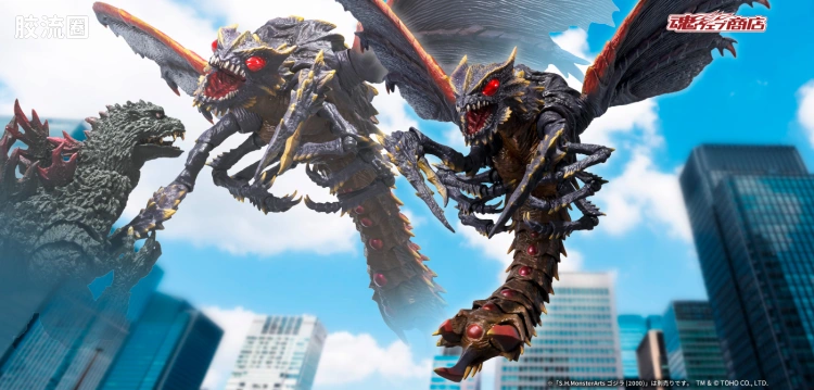 S.H.MonsterArts 限定及特别版 超翔龙 进化套装