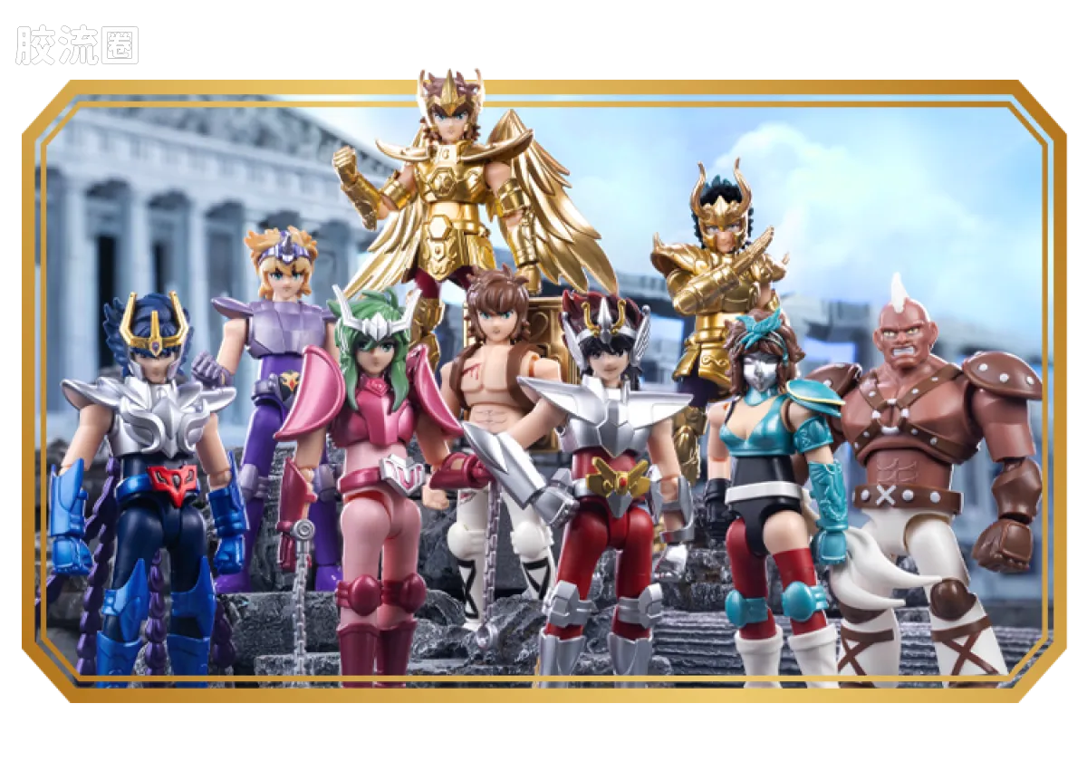 布鲁可圣斗士星矢 超越 超越版-白羊座 狮子座 天蝎座 - 图片