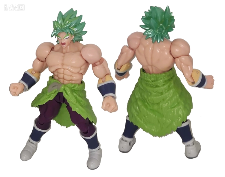 超龙传 普通版 BANDAI NAMCO 龙珠进化 可动人偶 （全功率布罗利）