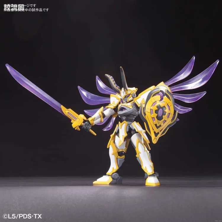 万代纸箱战机系列拼装模型 新生 路西法