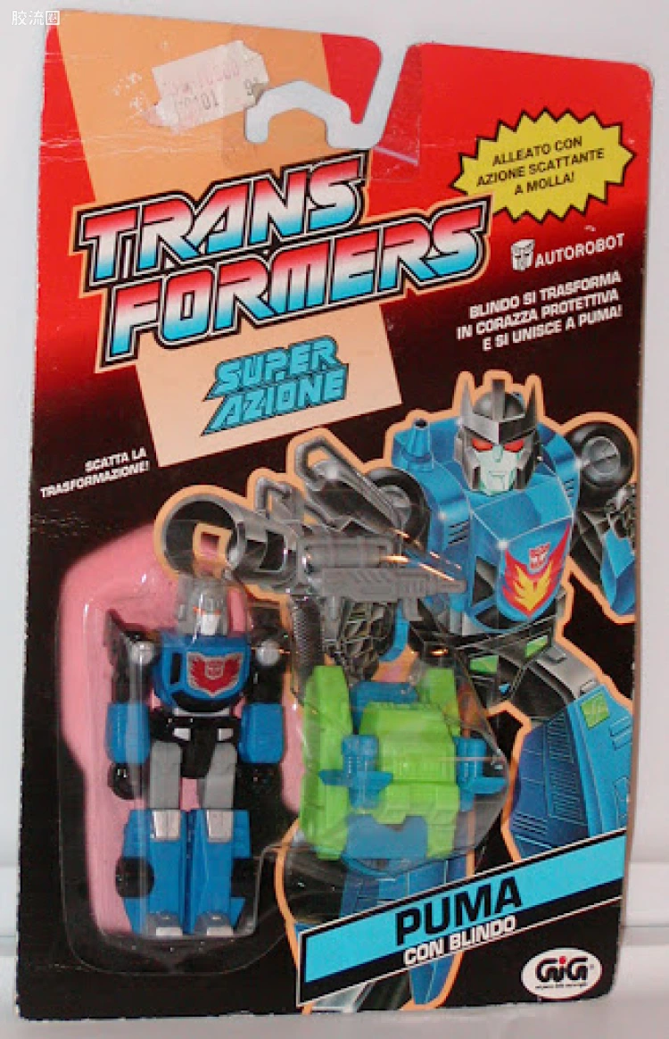 变形金刚欧版 行动战士 91 Action Master Figure 轮胎