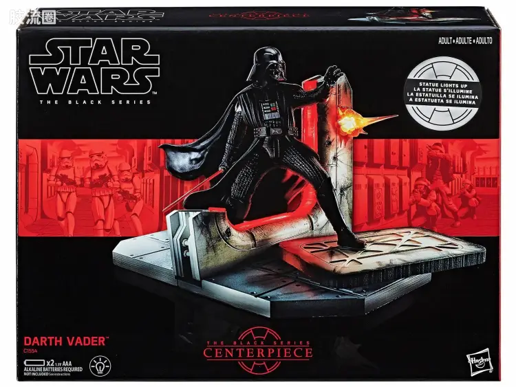 星球大战 THE BLACK SERIES 雕像系列 达斯维达