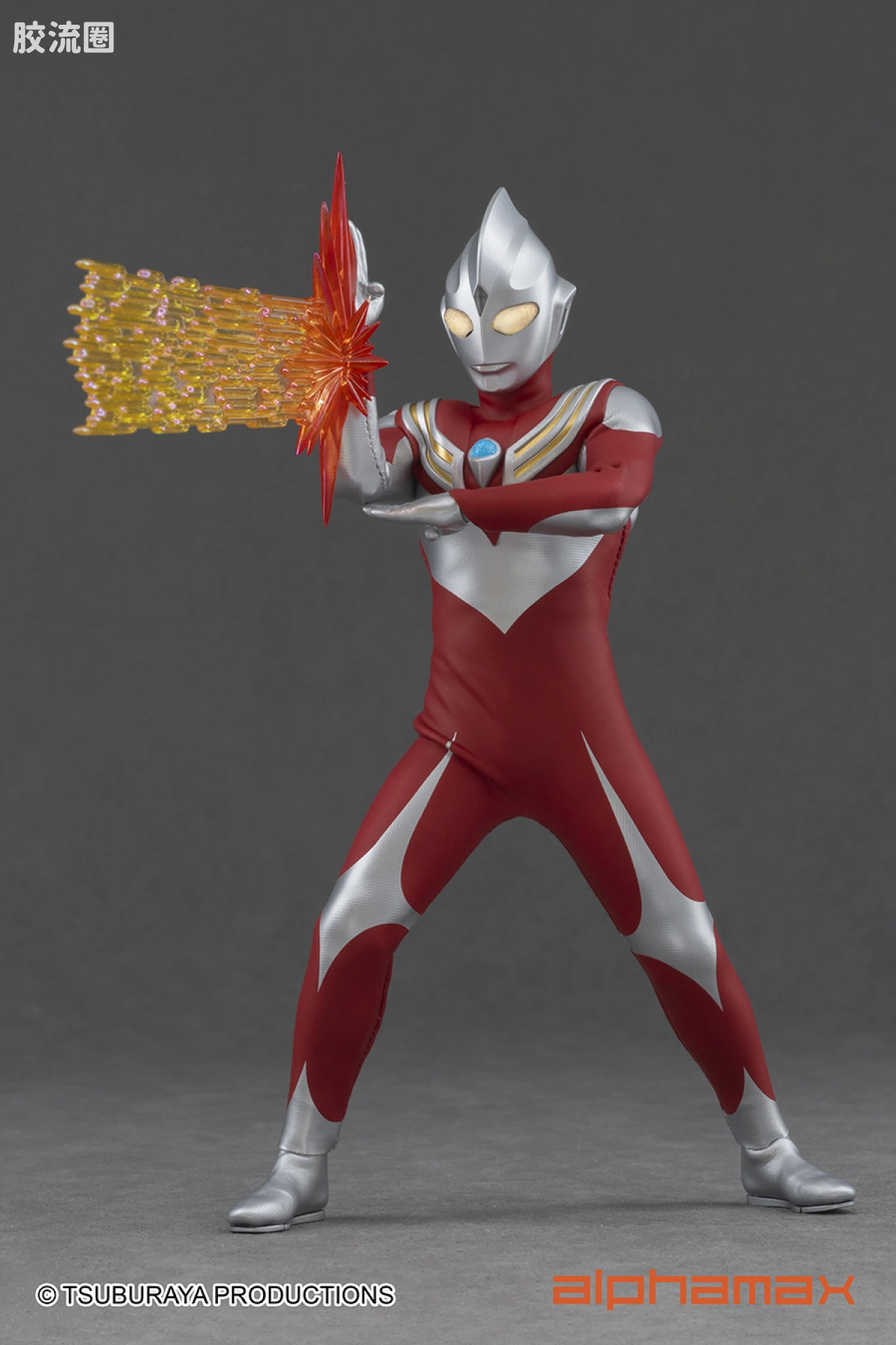 Pre-painted action figure 奥特曼系列 迪迦奥特曼 强力型 中国限定版 - 图片