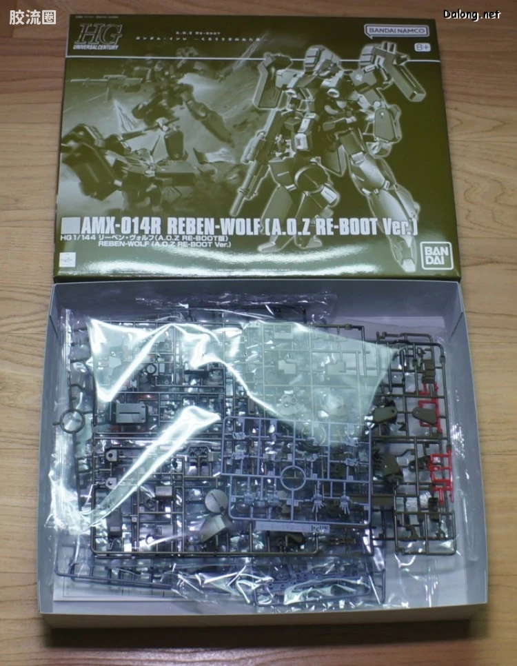 HGUC 网络限定版 重生狼(A.O.Z RE-BOOT版) - 图片