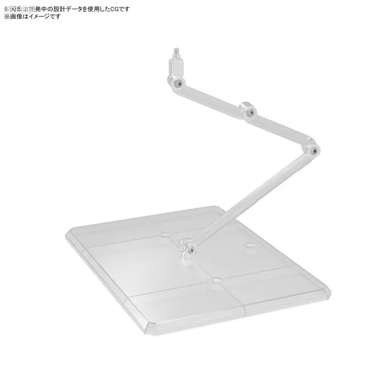 万代模型配件综合 Action Base 8 万用支架 透明色