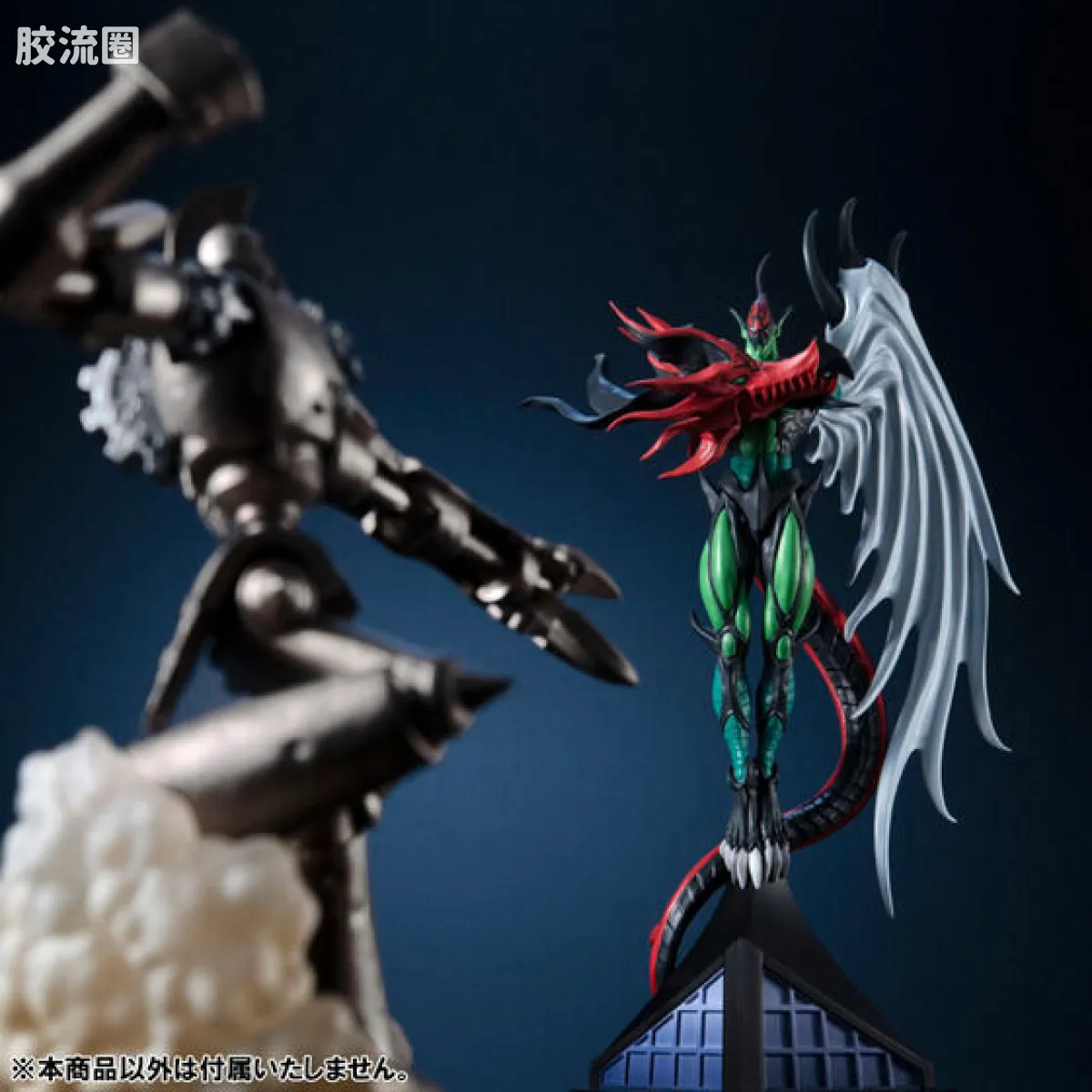 Mega House 手办系列 MONSTERS CHRONICLE系列 E·HERO 火焰翼人 - 图片