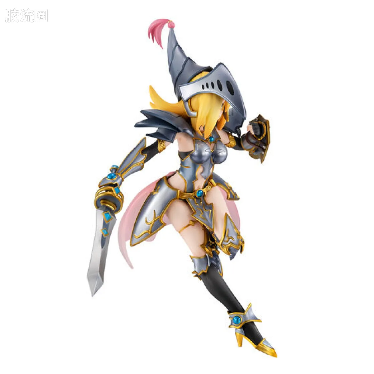 Mega House 手办系列 Art Works Monsters(A.W.M或称AWM) 龙骑士黑魔导女孩 - 图片