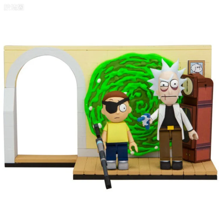 麦克法兰游戏与动画系列 动画 瑞克与莫蒂 积木系列 邪恶瑞克与莫蒂