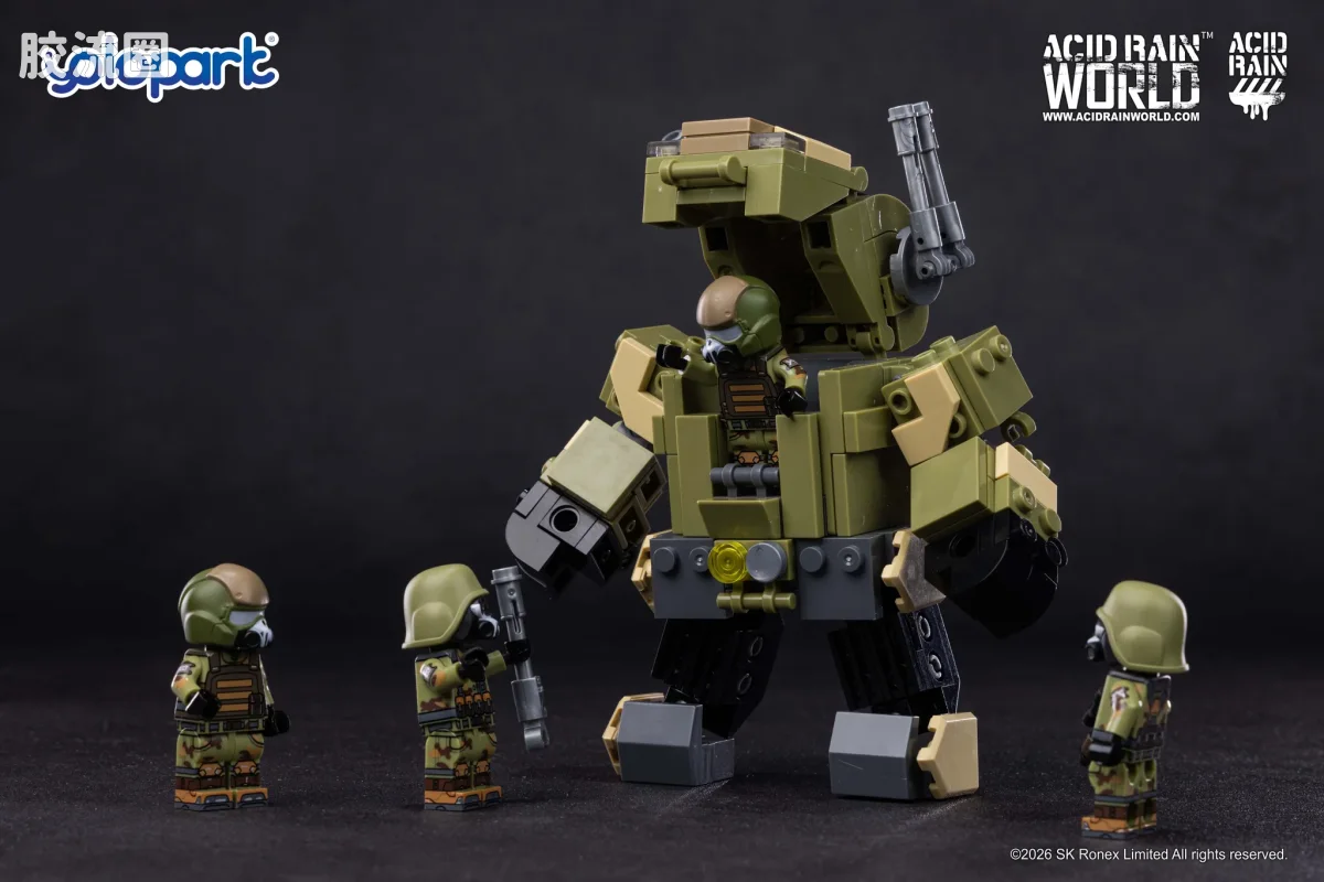 综合系列 酸雨战争盲盒 酸雨战争：积木系列 海六强垒 WAVE3-11 - 图片