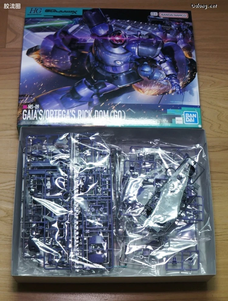 HG GQuuuuuuX系列 GQuuuuuuX普通版 09 力克･大魔 盖亚机/奥尔迪加机 (GQ) - 图片