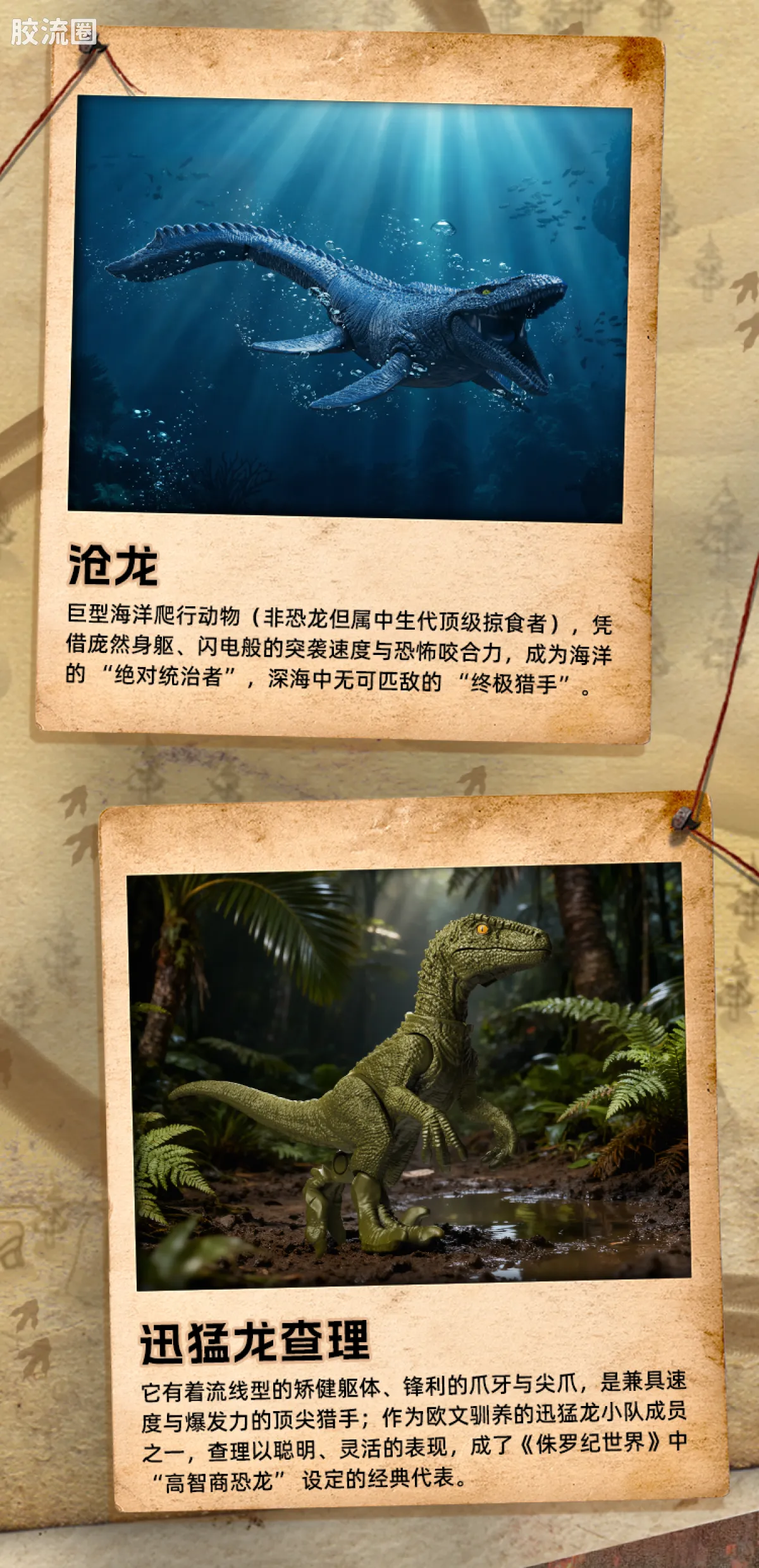 侏罗纪世界 端盒 惊喜版 第2弹 重返侏罗纪世界 - 图片