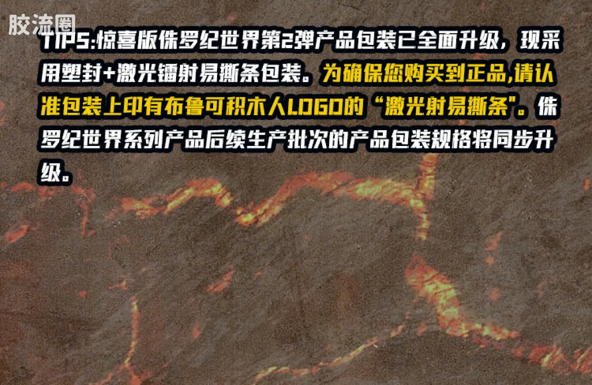 侏罗纪世界 端盒 惊喜版 第2弹 重返侏罗纪世界 - 图片