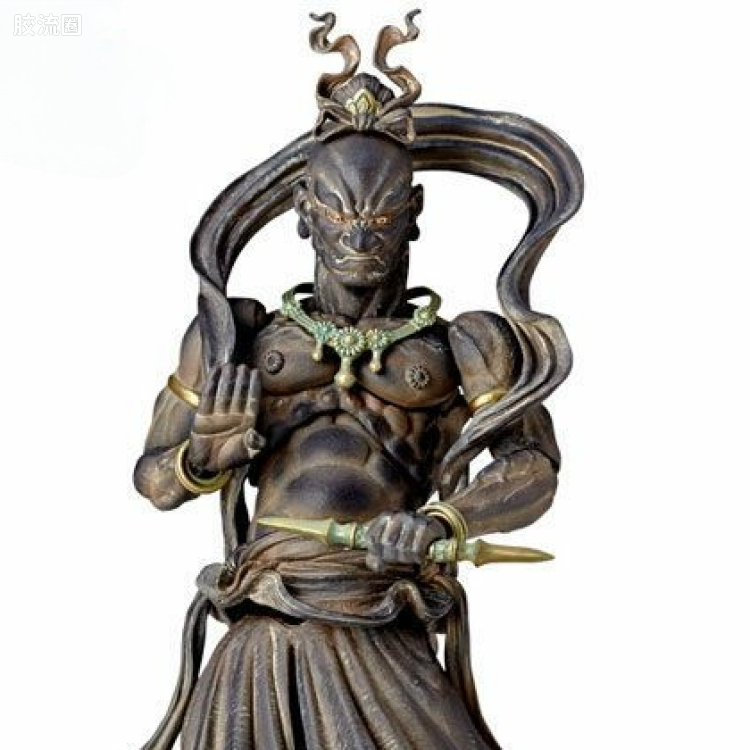 转轮科技 TAKEYA 金刚力士 吽形 木雕版