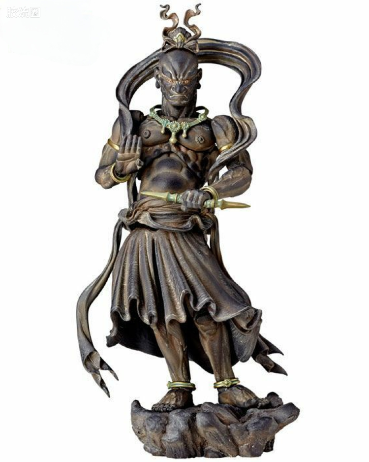金刚力士 吽形 木雕版