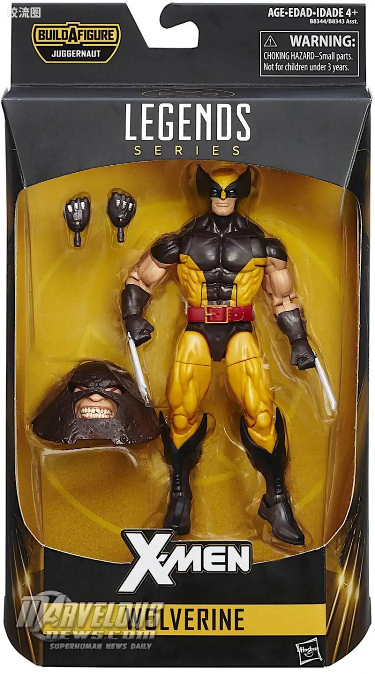 Marvel Legends/漫威传奇 可动人偶系列 X-战警 圣像系列 金刚狼