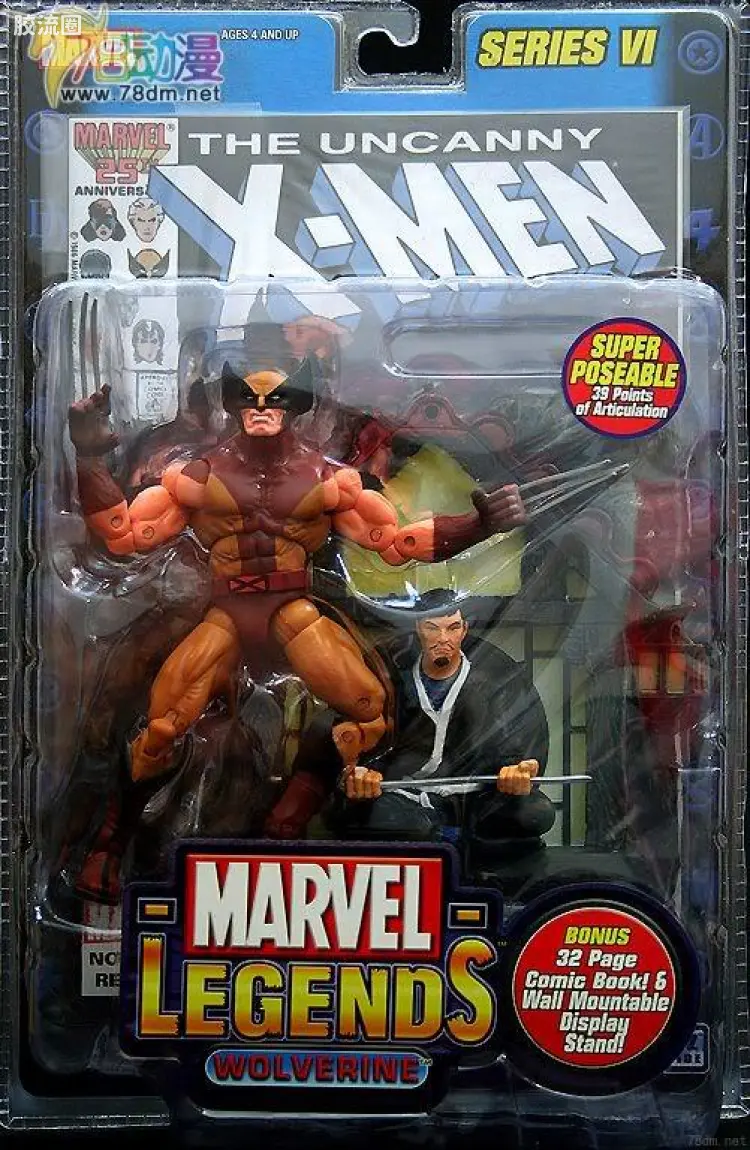 Marvel Legends/漫威传奇 可动人偶系列 第6代 金刚狼