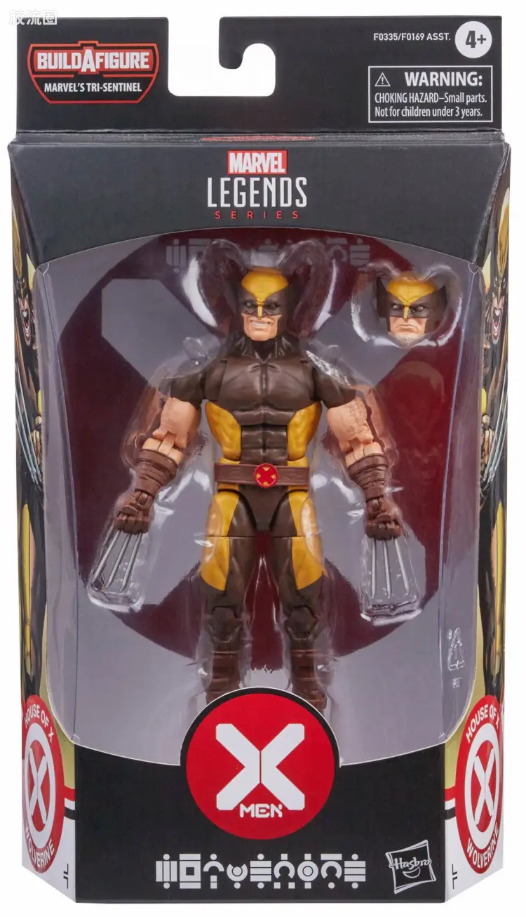 Marvel Legends/漫威传奇 可动人偶系列 三面哨兵系列 金刚狼