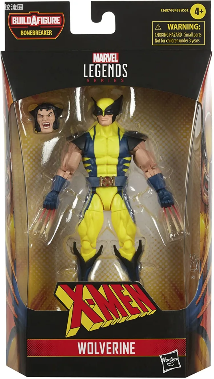 Marvel Legends/漫威传奇 可动人偶系列 X-战警 碎骨者系列 金刚狼