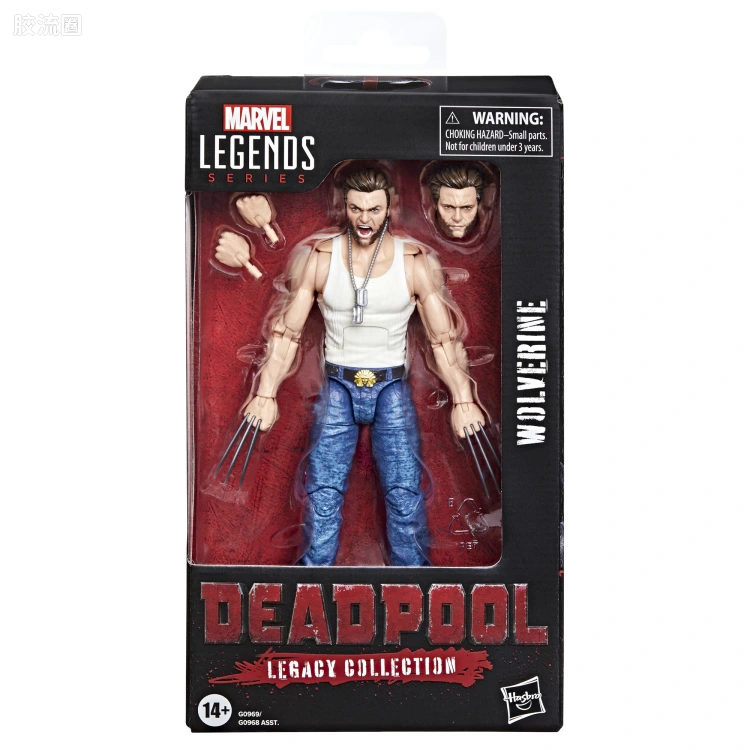 Marvel Legends/漫威传奇 可动人偶系列 死侍遗产系列 金刚狼