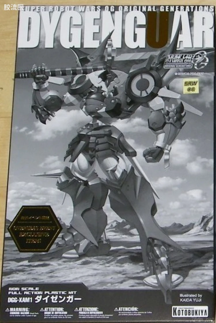 寿屋机战OG系列 S.R.G-S 特殊配色版 金属色大曾伽