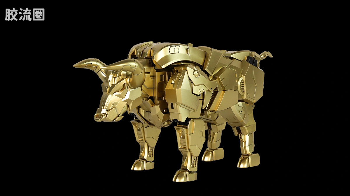 藏玩阁 蚩尤战神 限定版蚩尤 金牛 Golden Landbull - 图片