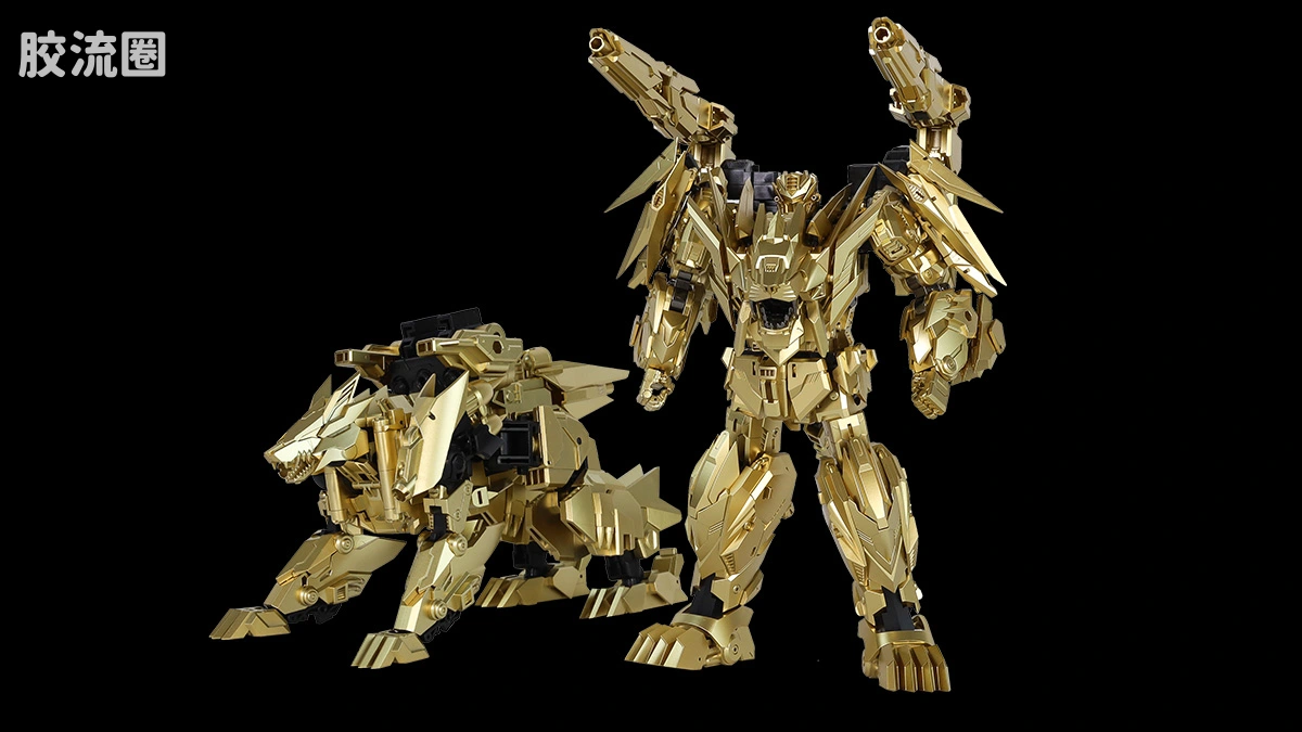 藏玩阁 蚩尤战神 限定版蚩尤 金狮&金狼 Golden King&Dasirius - 图片