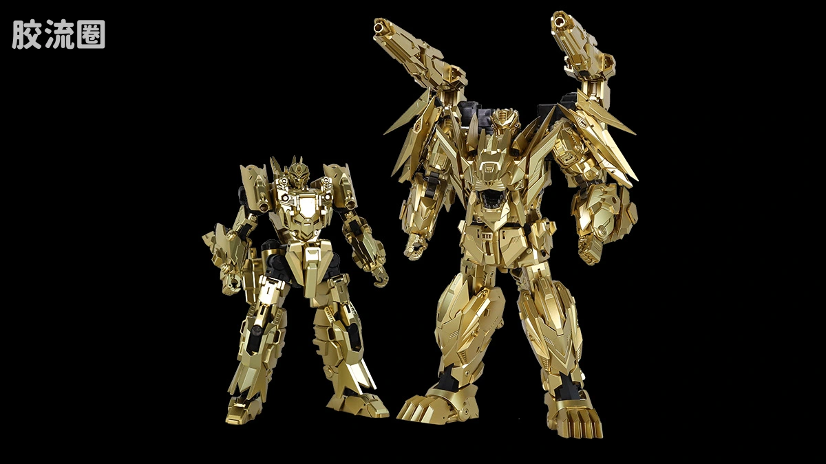 藏玩阁 蚩尤战神 限定版蚩尤 金狮&金狼 Golden King&Dasirius - 图片