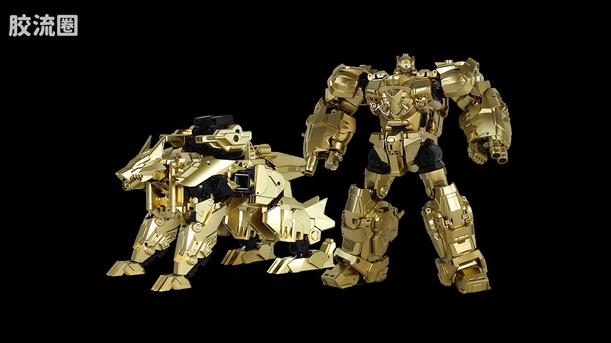 藏玩阁 蚩尤战神 限定版蚩尤 金猿&金狼 Golden Thorilla&Rusirius - 图片