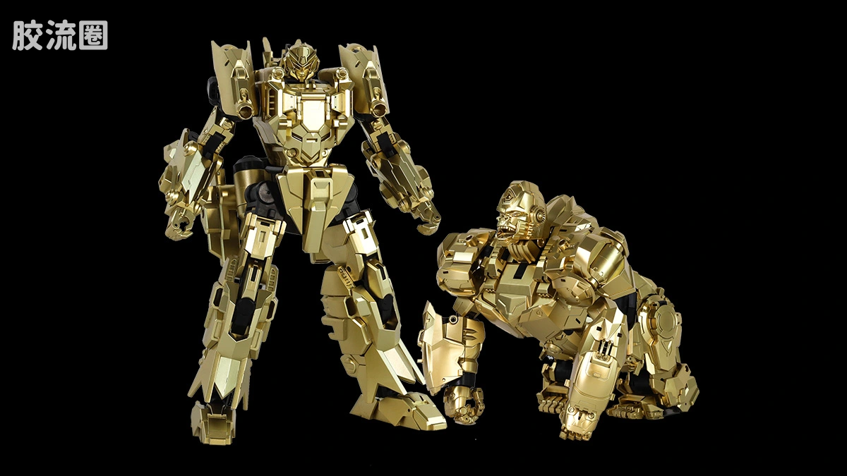 藏玩阁 蚩尤战神 限定版蚩尤 金猿&金狼 Golden Thorilla&Rusirius - 图片