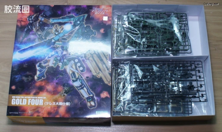 寿屋综合拼装模型系列 银河机攻队 GOLD FOUR (谷神星大战式样) - 图片