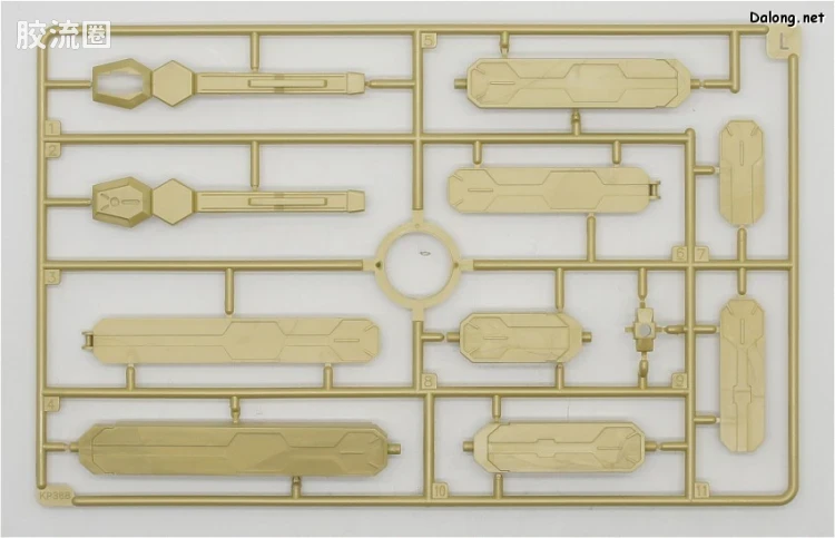 寿屋综合拼装模型系列 银河机攻队 GOLD FOUR (谷神星大战式样) - 图片