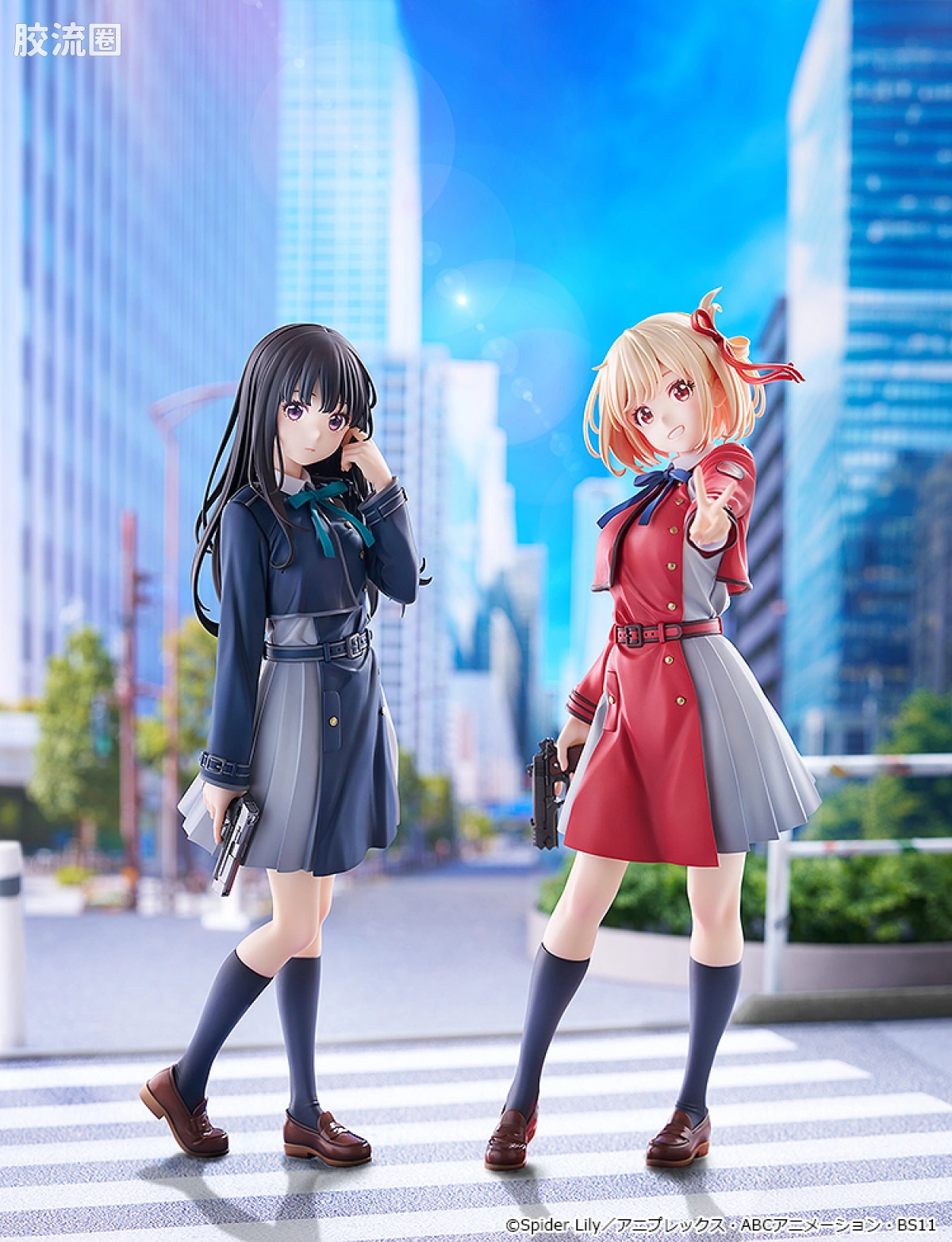GSC 手办 普通版 锦木千束和井上泷奈 主视觉图Ver. - 图片