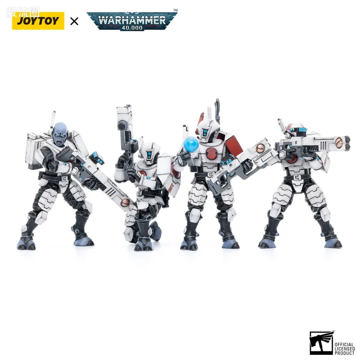 JOYTOY x 战锤40K 异形势力（兽人、钛、泰伦、死灵） 钛帝国 火战士小队