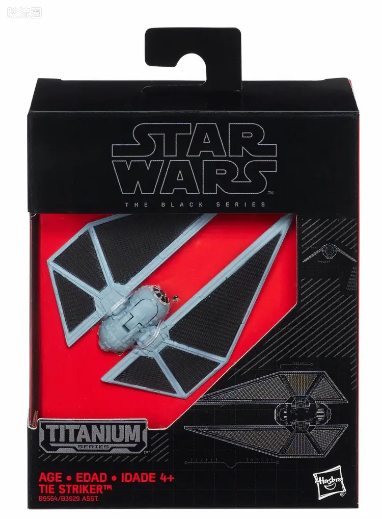 星球大战 THE BLACK SERIES 钛载具 钛打击者战机