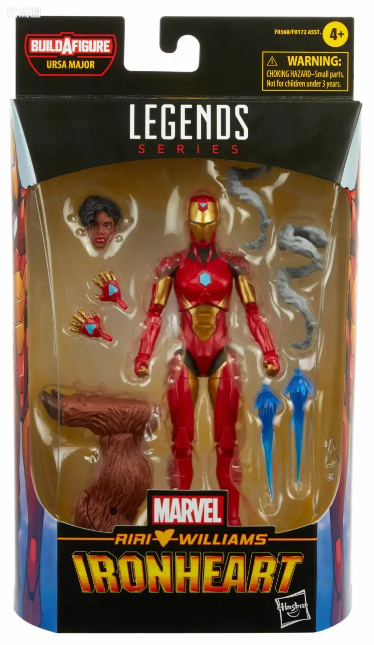 Marvel Legends/漫威传奇 可动人偶系列 巨熊怪人系列 钢铁之心(莉莉·威廉姆斯)