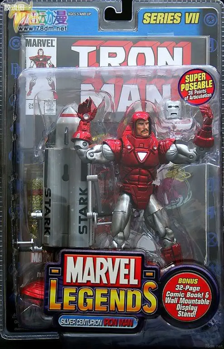 Marvel Legends/漫威传奇 可动人偶系列 第7代 钢铁侠