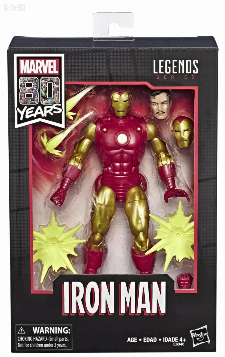 Marvel Legends/漫威传奇 可动人偶系列 Marvel/漫威 80周年传奇系列 钢铁侠