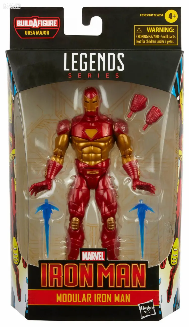 Marvel Legends/漫威传奇 可动人偶系列 巨熊怪人系列 钢铁侠(Modular)