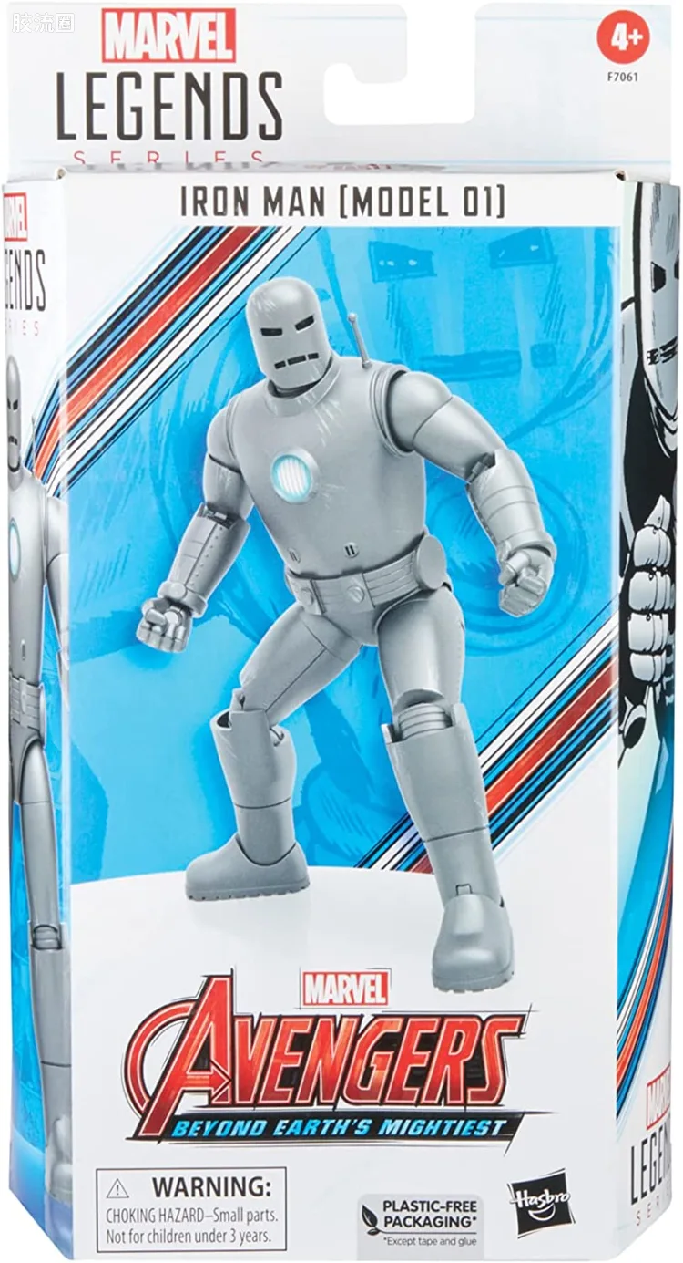 Marvel Legends/漫威传奇 可动人偶系列 60周年漫画 复仇者联盟系列 钢铁侠(模型1)
