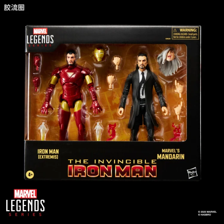 Marvel Legends/漫威传奇 可动人偶系列 多人套 钢铁侠(绝境病毒)&满大人