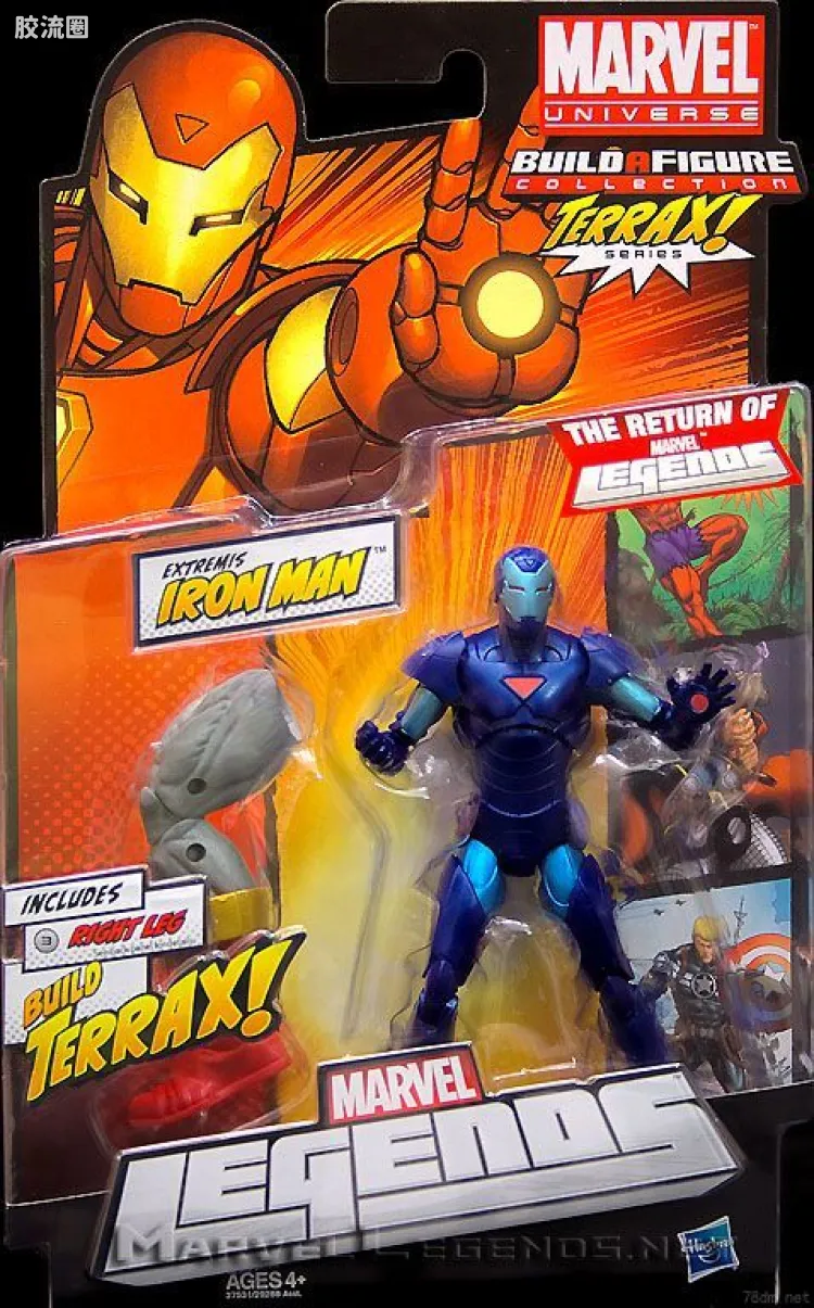 Marvel Legends/漫威传奇 可动人偶系列 2012年 第1代 钢铁侠(隐形护甲)特别版