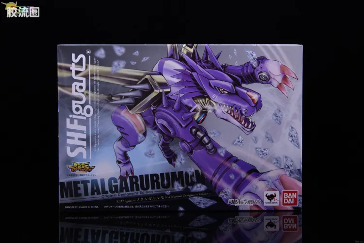 SHF 数码宝贝系列 钢铁加鲁鲁 原色版