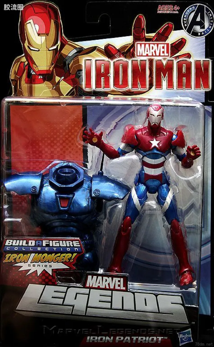 Marvel Legends/漫威传奇 可动人偶系列 孩之宝 2013年 第2代 钢铁爱国者