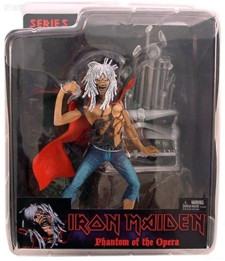 NECA 7寸可动人形系列 音乐 铁娘子乐队 歌剧魅影