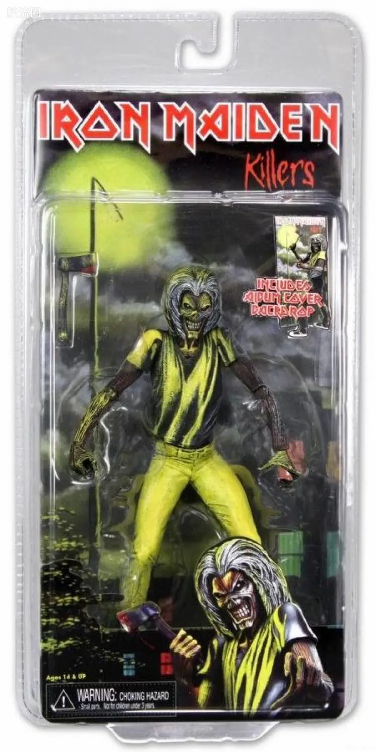 NECA 7寸可动人形系列 音乐 铁娘子乐队 消灭者