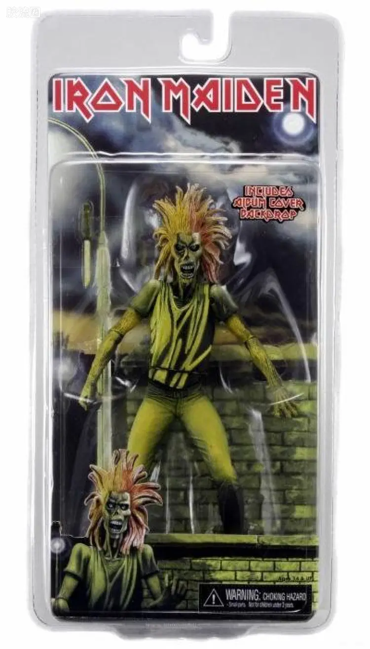 NECA 7寸可动人形系列 音乐 铁娘子乐队 首张专辑