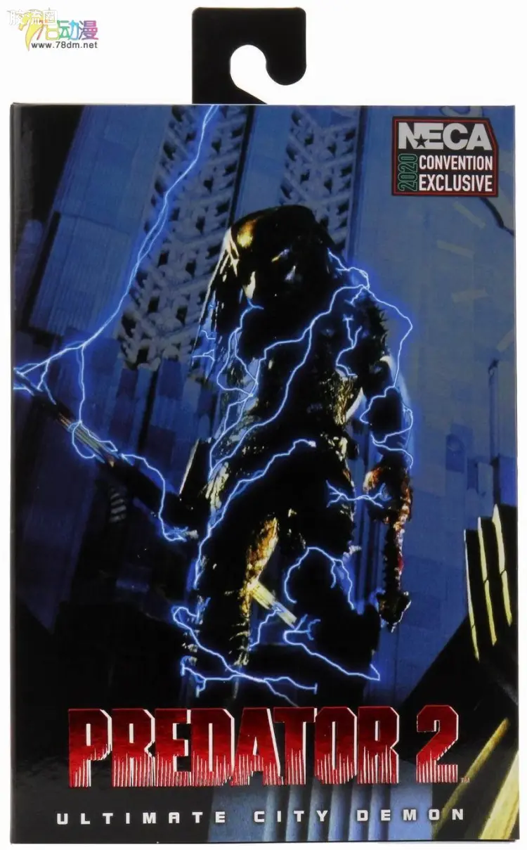 NECA 7寸可动人形系列 限定版 铁血战士2 城市战士(恶魔版)