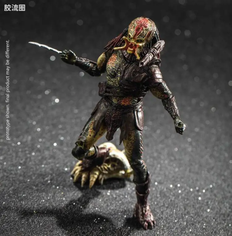 Hiya Toys/海雅 铁血战士 铁血战士S 狮面铁血战士(露面版)